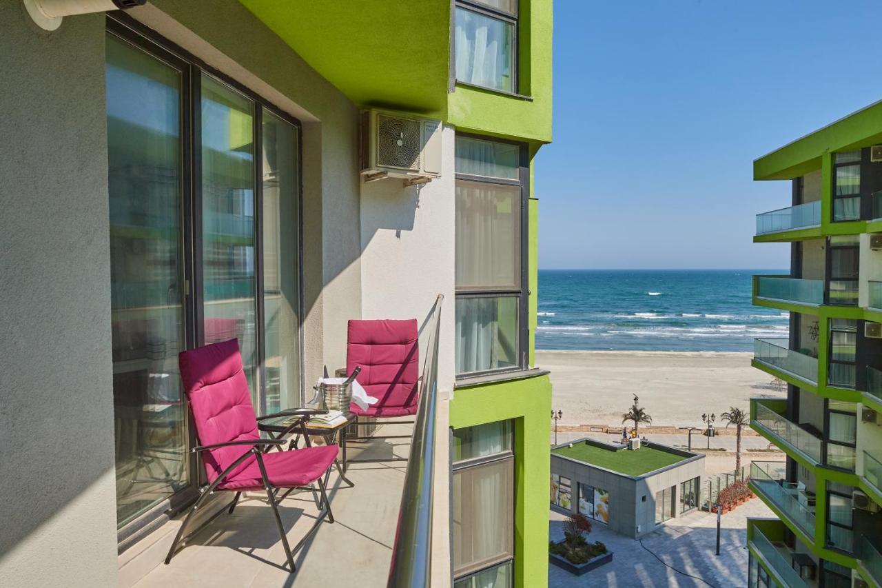 Aquamarin 2Bd Apt Spa N Pools Beach Resort Năvodari Exterior foto